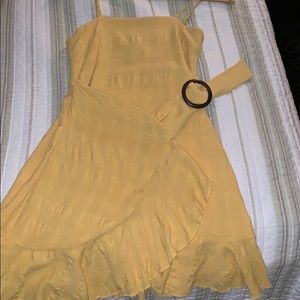Yellow American Eagle Shift Dress